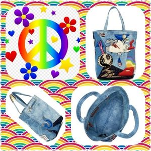 Marc Jacobs "Julie Verhoven" Denim (Jeans) Tote
